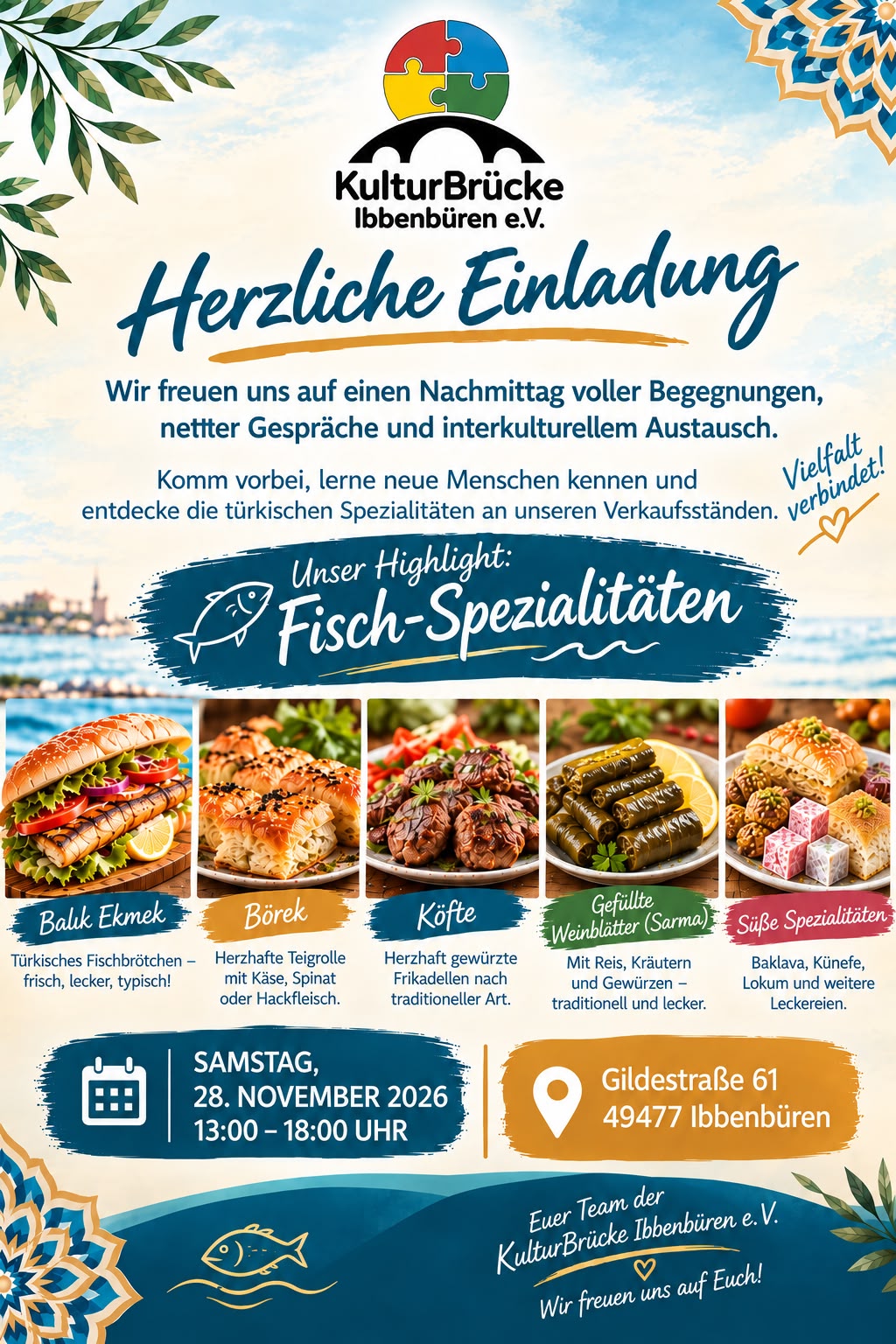 Türkische Fischspezialitäten genießen – Kulturen verbinden!
